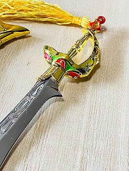 Amazon.co.jp: 七宝のナイフ ミニ武器 剣 槍 弓 矢 盾 刀 斧 銃